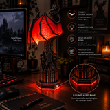 Bat Halloween Lamp By