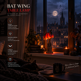 Bat Halloween Lamp By