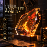 Fire Dragon Halloween Lamp By