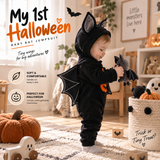 Baby Halloween Bat Costume By