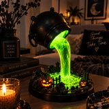 Witch Cauldron Lamp By